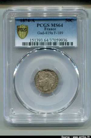 50 CENTIMES CERES