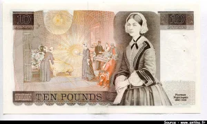10 Pounds Elizabeth II & F.Nightingale * * * * * * * * * * PROMO