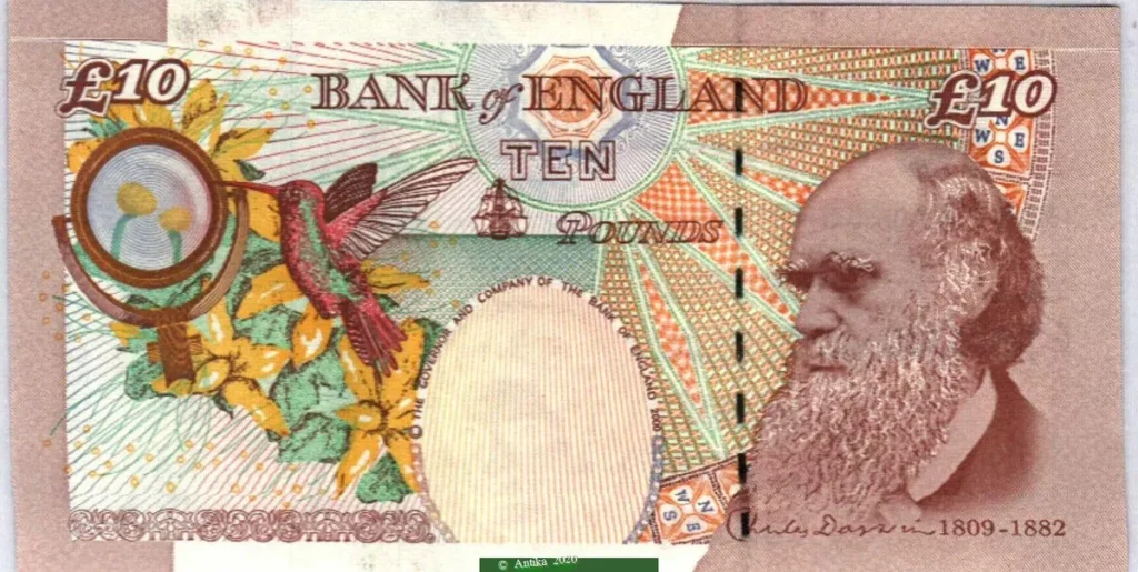 10 Pounds Elizabeth II & C.Darwin * * * * * * * * * * * PROMO