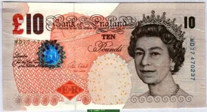 10 Pounds Elizabeth II & C.Darwin * * * * * * * * * * * * * * PROMO