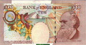 10 Pounds Elizabeth II & C.Darwin * * * * * * * * * * * * * * PROMO