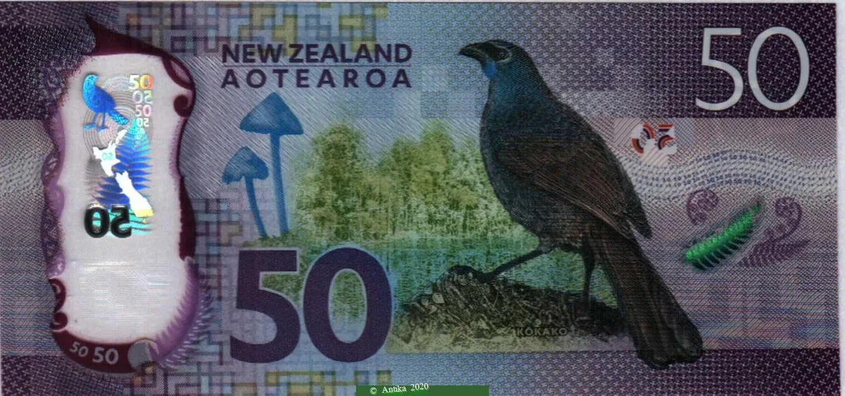 50 Dollars Polymère Sir Apirana Ngata * *