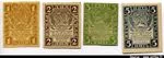 Lot de 4 Billets 1-2-3-5