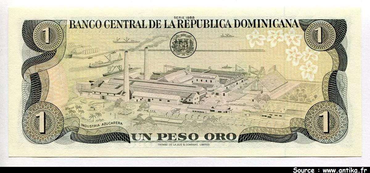 1 Peso Oro Duate & Sucrière