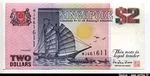 2 Dollars Voilier * * * * * * * * * * * * * * * *