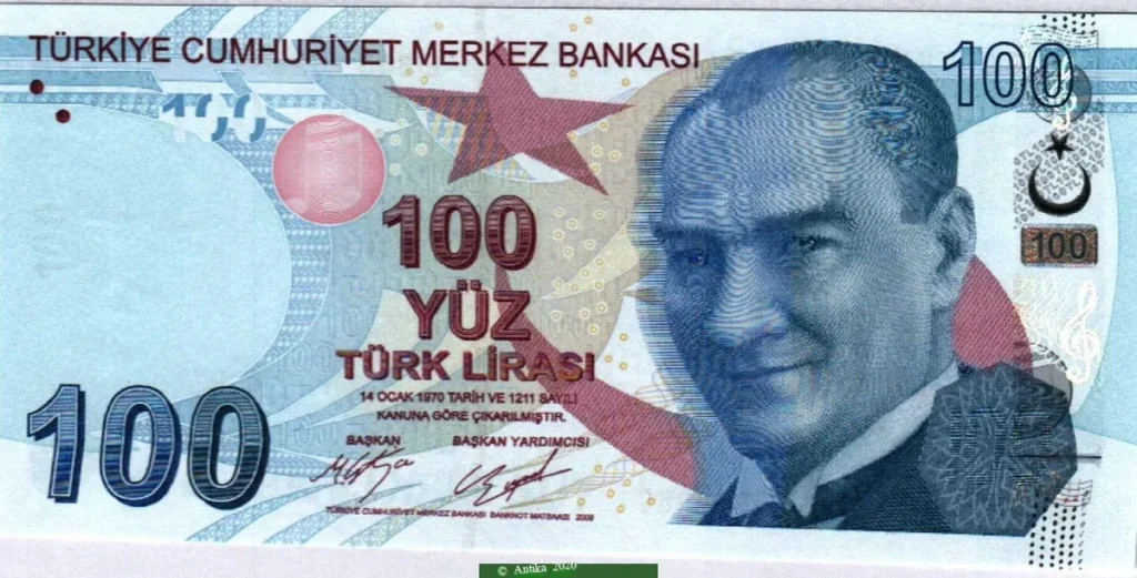 20 Lira K.Atatürk & M.Kemaledoin NOUVEAUTE