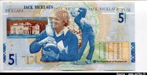 5 Pounds Lord Ilay & Jack Nicklaus