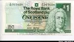 1 Pound The Royal Bank of Scotland Lord Ilay & Château d 'Edimbourg * * * * * * * *