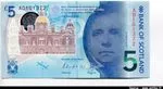 5 Pounds Sir Walter Scott & Brig O Doon * * * * * * * * * * * * *