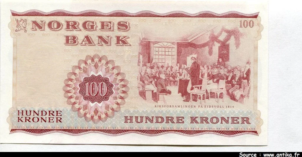 100 Kroner Henrik Wergeland PROMO