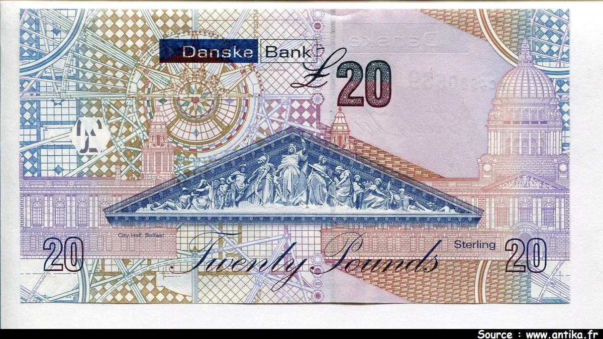 20 Pounds Danske Bank H.Ferguson NOUVEAUTE