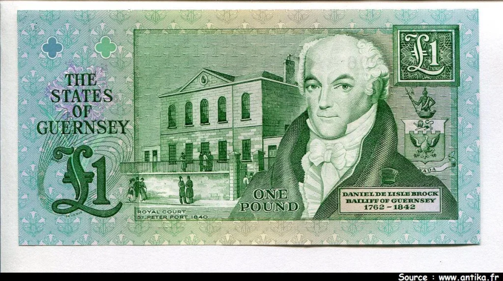 1 Pound Vert Scène de marché & D.de Lisle Brock PROMO * * * * * * * * * * * * * * *
