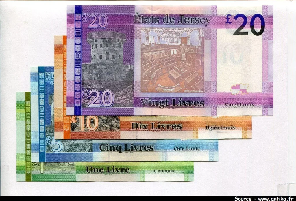 Lot de 4 Billets 1-5-10-20 Pounds Elizabeth II * * NOUVEAUTE