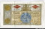 20 Pounds Bank of Scotland Armoiries PROMO