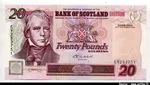 220 Pounds Sir W.Scott & Biologiste Bank of Scotland