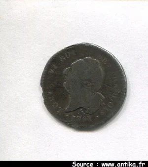15 SOLS FRANCOIS, An 3 à 5 LOUIS XVI
