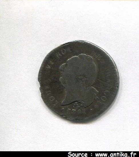 15 SOLS FRANCOIS, An 3 à 5 LOUIS XVI