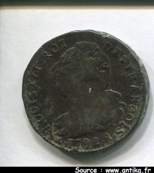 2 SOLS FRANCOIS, An 3 à 5 LOUIS XVI