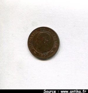 1 CENTIME NAP III T.N