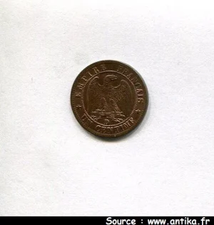 1 CENTIME NAP III T.N