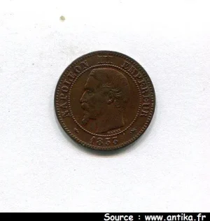 2 CENTIMES NAP III T.N