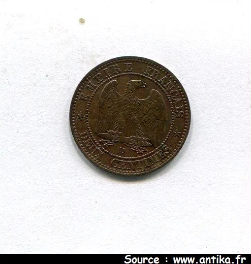 2 CENTIMES NAP III T.N