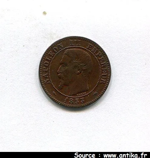 2 CENTIMES NAP III T.N