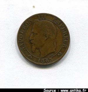 5 CENTIMES NAP III T.L