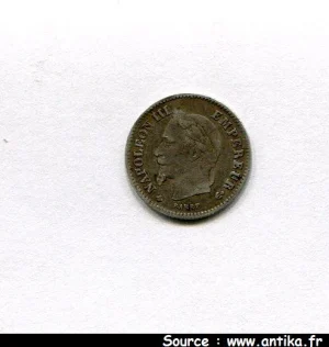 20 CENTIMES NAP III T.L G.M