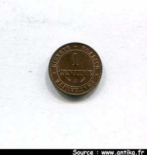 1 CENTIME CERES
