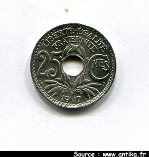 25 CENTIMES LINDAUER