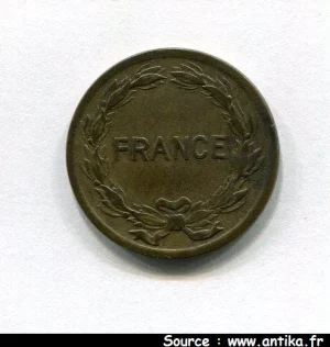 2 FRANCS PHILADELPHIE