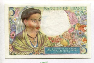 5 FRANCS BERGER - Type 1943