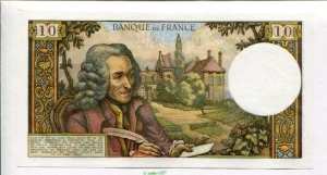 10 FRANCS VOLTAIRE - Type 1963