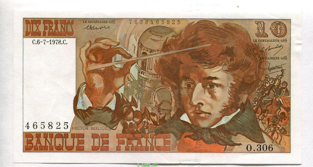 10 FRANCS BERLIOZ - Type 1972