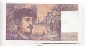 20 FRANCS DEBUSSY - Type 1980