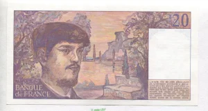 20 FRANCS DEBUSSY - Type 1980
