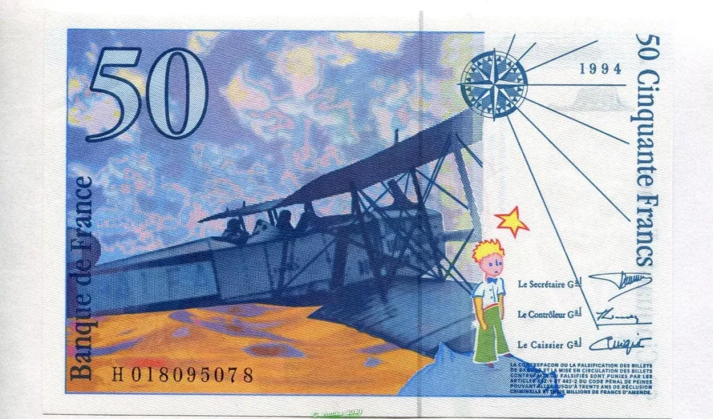50 FRANCS SAINT-EXUPERY - Type 1992 modifié
