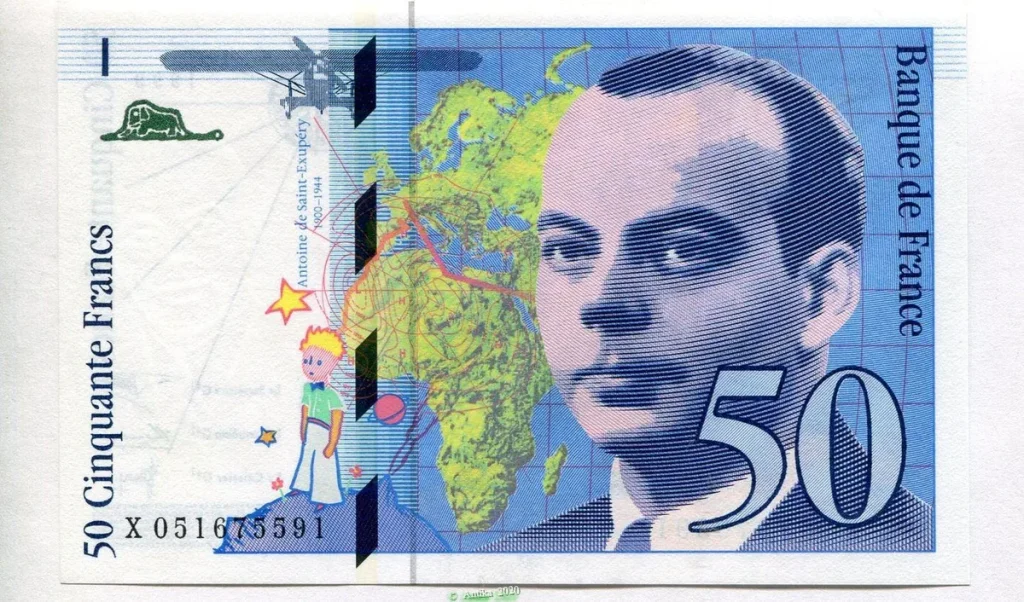 50 FRANCS SAINT-EXUPERY - Type 1992 modifié