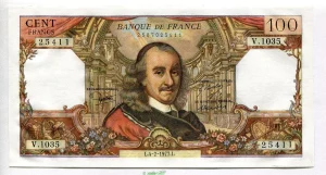100 FRANCS CORNEILLE - Type 1964