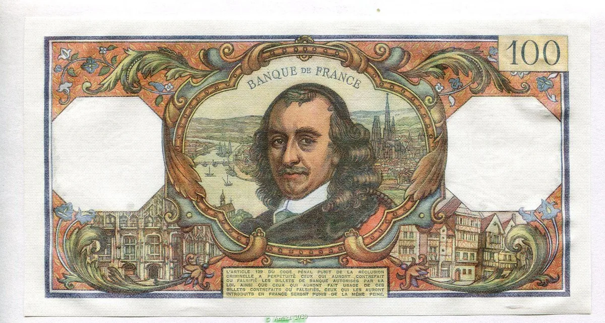 100 FRANCS CORNEILLE - Type 1964