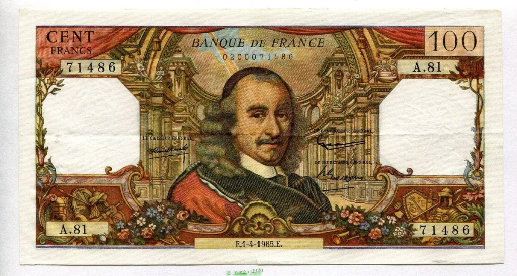 100 FRANCS CORNEILLE - Type 1964