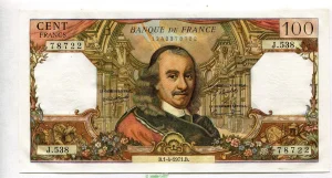 100 FRANCS CORNEILLE - Type 1964