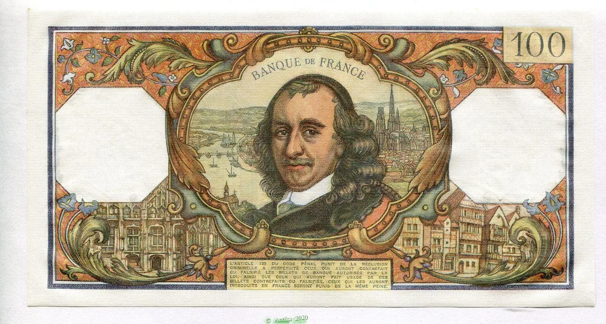 100 FRANCS CORNEILLE - Type 1964