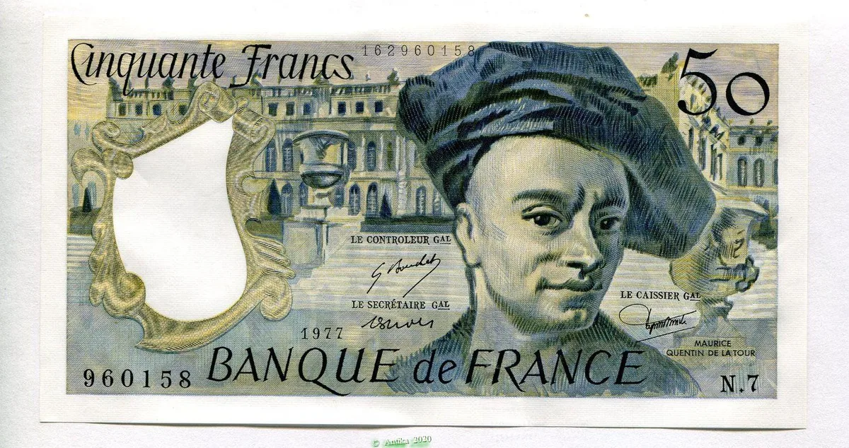 50 FRANCS QUENTIN - Type 1976