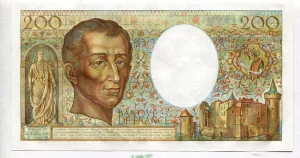 200 FRANCS MONTESQUIEU -Type 1981