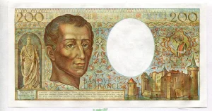 200 FRANCS MONTESQUIEU -Type 1981