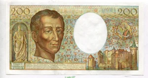 200 FRANCS MONTESQUIEU -Type 1981