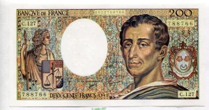 200 FRANCS MONTESQUIEU -Type 1981