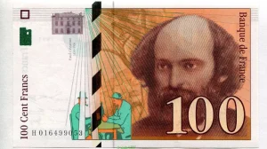 100 FRANCS CEZANNE -Type 1997